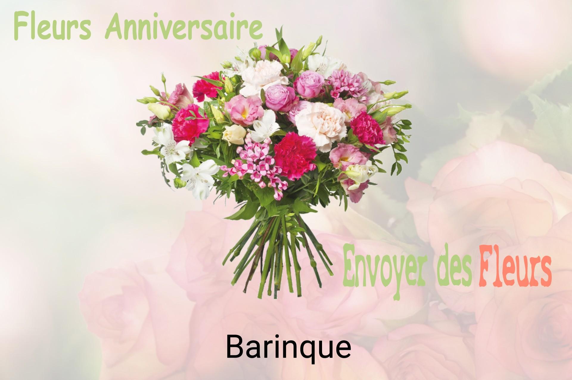 Bouquet de fleurs d’anniversaire livré à Barinque