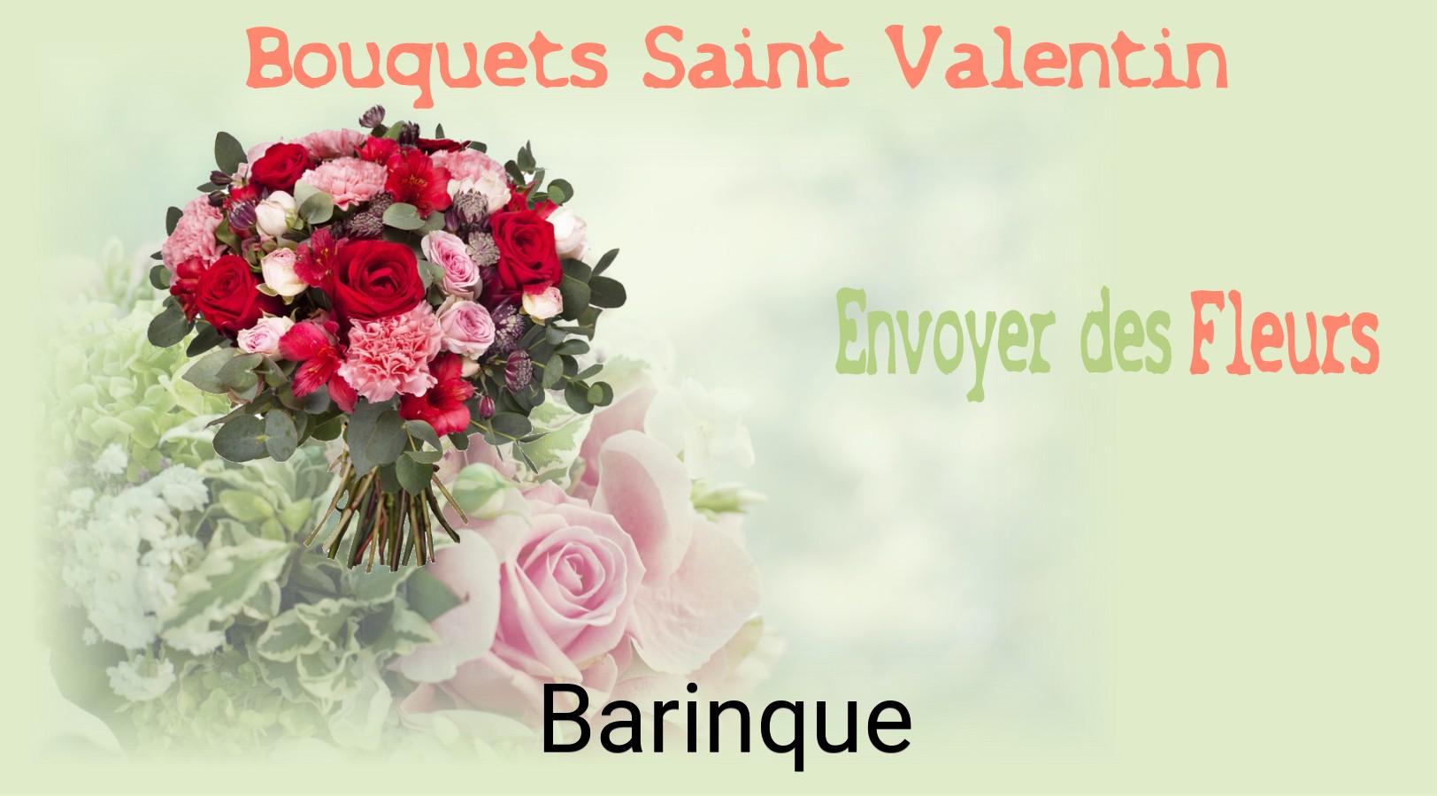 Roses de Saint-Valentin livrées à Barinque